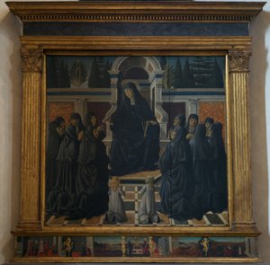 Santa Monica med Augustinske søstre, 1470
