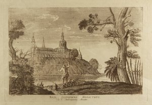Frelserens Andronikov-kloster i Moskva, 1791 av Francesco Camporesi