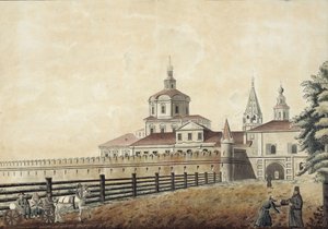 St. Andronik-klosteret i Moskva, 1780-tallet av Francesco Camporesi