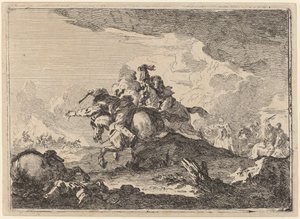 Kavalerikamp av Francesco Casanova