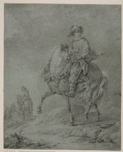 Ryttere i et landskap av Francesco Casanova
