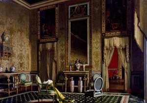 Rom i empirestil, maleri av Francesco Didioni (1839-1895), olje på lerret, 62x88 cm av Francesco Didioni