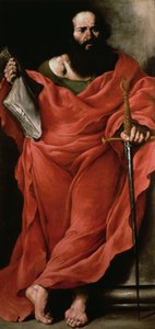 St. Paulus apostelen av Francesco Fracanzano