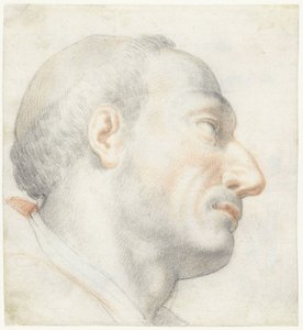 Sjefen for San Carlo Borromeo av Francesco Furini (attributed to)