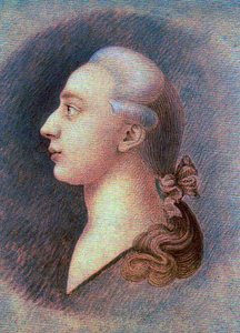 Portrett av Giacomo Casanova (1725-1798) - av Francesco Giuseppe Casanova (1727-1802), ca. 1750 - Sanguine, svart og hvitt kritt på papir - State History Museum, Moskva