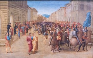 Inngang av Charles VIII til Firenze