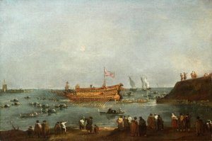 Dogen gifter seg med Adriaterhavet av Francesco Guardi