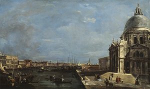 Canal Grande, Venezia, ca. 1760 av Francesco Guardi