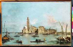 Øya San Michele, Venezia av Francesco Guardi