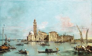 Øya San Michele, Venezia, 1770-tallet.