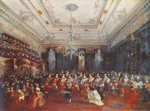 Venetiansk gallakonsert av Francesco Guardi
