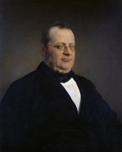 Portrett av Camillo Benso, grev av Cavour (Torino av Francesco Hayez