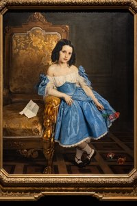 Portrett av grevinne Luigia Negroni Prati Morosini av Francesco Hayez