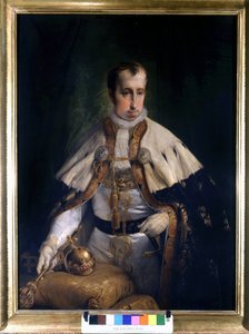 Portrett av Ferdinand I (1793 - 1875), keiser av Østerrike av Francesco Hayez (1791 - 1882). Museum for Risorgimento. Milan av Francesco Hayez
