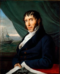Portrett av Francesco Peloso, Principal Mecene av Francesco Hayez Maleri av Francesco Hayez (1791-1882) Privat samling av Francesco Hayez