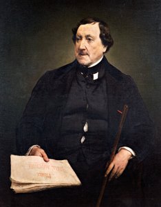 Portrett av Gioachino Rossini (Pesaro av Francesco Hayez