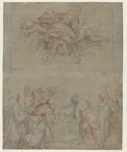 Marias antagelse av Francesco II Bassano