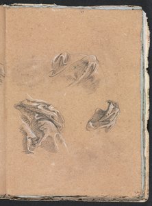 Verona Sketchbook: Draperistudier side 69, 1760.