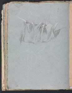 Verona Sketchbook: Draperistudie (side 48)