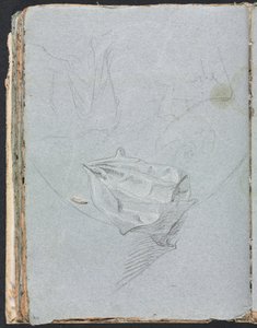 Verona Sketchbook: Draperistudie (side 84) av Francesco Lorenzi