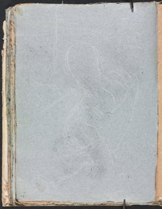 Verona Skissebok: Figurstudie side 72, 1760. av Francesco Lorenzi