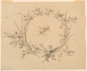 Studie for Fresco Decoration, Quirinal Palace, Roma