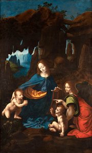 Virgin of the Rocks of Borghetto, ca 1518-1520.