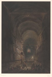 Grotte av Posillipo Posillipo-hulen ved Napoli av Francesco Piranesi