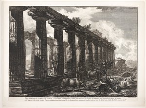 Athenas tempel i Paestum De tempel van Juno