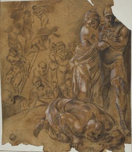 Retur av Agamemnon av Francesco Primaticcio
