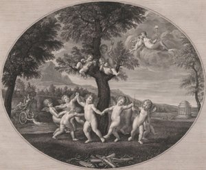 Amorer feirer voldtekten av Proserpina, 1805-12.