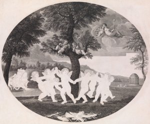 Amorini feirer voldtekten av Proserpine, 1805-12.
