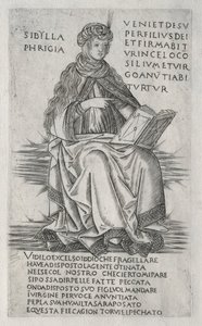 Sibyllene: Den frygiske sibyllen, ca. 1470-1480.