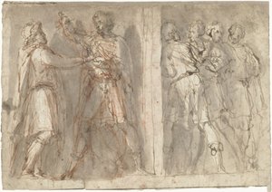 Angrep på Caius Marius av Francesco Ruviale