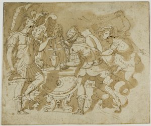Camillus angriper Brennus
