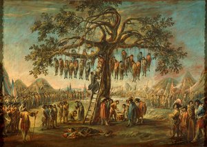 The Wretchedness of the War: The Hanged Men av Francesco Simonini