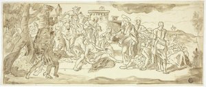 Kristus helbreder den lamme mannen av Francesco Solimena