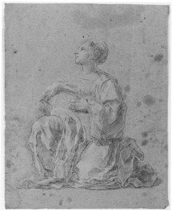 Knælende kvinne av Francesco Solimena