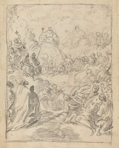 Treenighetens triumf (Gloria) av Francesco Solimena