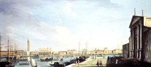 Bacino di San Marco, med Dogepalasset og Riva degli Schiavoni (1700-tallet)