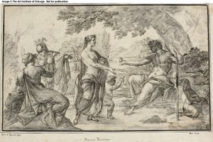 Paris-dommen av Francesco Trevisani