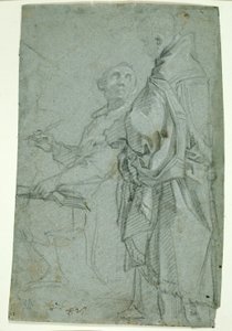 To Ecclesiastics: Studie for disputasen om det hellige sakrament av Francesco Vanni