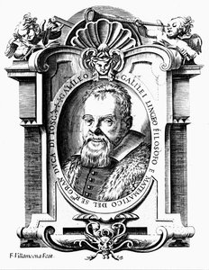 Galileo Galilei , italiensk astronom og matematiker, tidlig på 1600-tallet