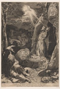 Saint Francis mottar stigmata