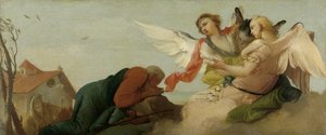 Abraham med de tre englene