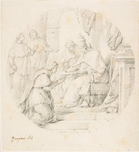 Angelo Maria Querini opprettet kardinal av Benedikt XIII, 1709-87.