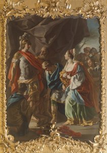 Historier om Alexander, av Francesco De Mura (1696-1782) av Francesco de Mura