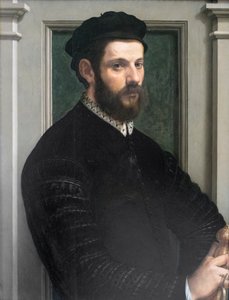 Portrett av en gentleman av Francesco de Rossi Salviati Cecchino
