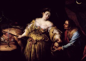 Judith halshugger Holofernes, ca. 1648-54
