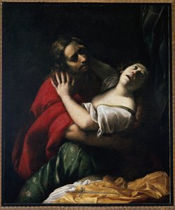The Rape of Lucrezia (olje på lerret